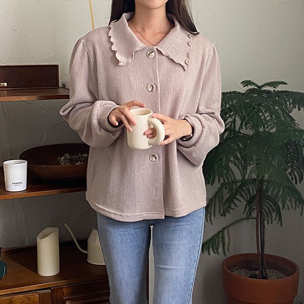 308 골지카라날날이가디건 DGOP802 도매 배송대행 미시옷 임부복